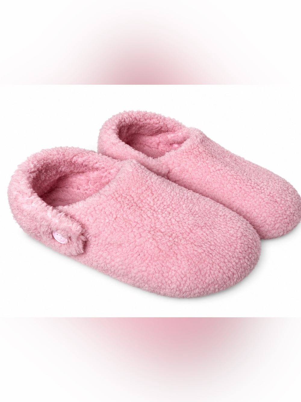 NWOT Crocs Classic Cozzzy Slippers Women’s 9 Pink Milk - Picture 2 of 6